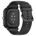 Universal Smartwatch Silikonarmband - 22mm - Schwarz