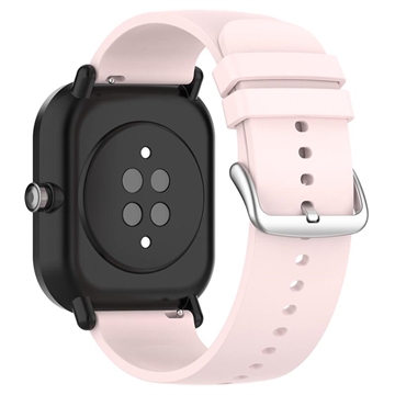 Universal Smartwatch Silikonarmband - 22mm - Hellrosa