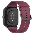 Universal Smartwatch Silikonarmband - 22mm - Weinrot