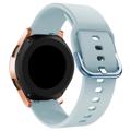 Universal Smartwatch Silikonarmband - 20mm - Baby Blau