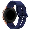 Universal Smartwatch Silikonarmband - 20mm - Navy Blau