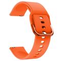 Universal Smartwatch Silikonarmband - 20mm - Orange