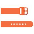 Universal Smartwatch Silikonarmband - 20mm - Orange