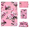 Universal Stylish Series Tablet Folio Hulle - 7" - Blumen