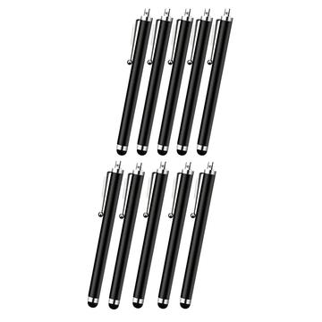 Universal Stylus Pen für iPhone, Smartphone & Tablet - 20 Stk. - Schwarz