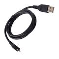 Universal USB-A / MicroUSB Kabel - 1m - Schwarz