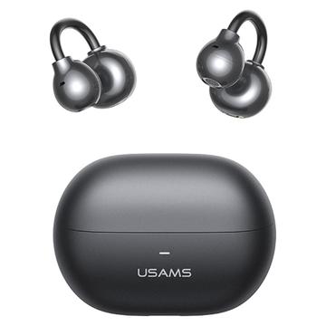 Usams Echo R02 Drahtlose Ohrhörer mit Clip - Schwarz