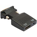 VGA / HDMI Adapter mit 3.5mm Audio