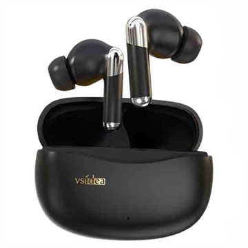 VSIDEA A91 ENC Noise Cancellation Kabellose Ohrhörer mit Dual-Mikrofon - Schwarz