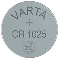 Varta CR1025/6125 Lithium Knopfzellen Batterie 06125101401 - 3V