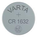 Varta CR1632/6632 Lithium Knopfzellen Batterie 6632101401 - 3V