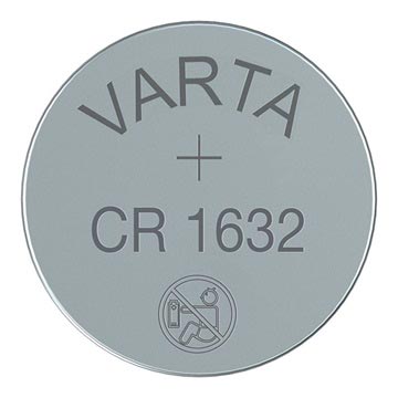 Varta CR1632/6632 Lithium Knopfzellen Batterie 6632101401 - 3V