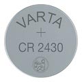 Varta CR2430/6430 Lithium Knopfzellen Batterie 6430101401 - 3V