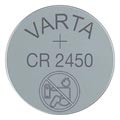 Varta CR2450/6450 Lithium Knopfzellen Batterie 6450101401 - 3V