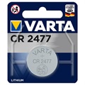 Varta CR2477/6477 Lithium Knopfzellen Batterie 6477101401 - 3V