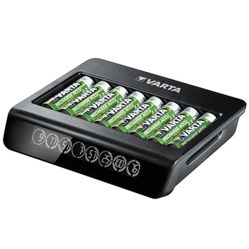 Varta LCD Multi Charger+ Akkuladegerät 57681 - 8x AAA/AA