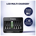 Varta LCD Multi Charger+ Akkuladegerät 57681 - 8x AAA/AA