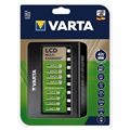 Varta LCD Multi Charger+ Akkuladegerät 57681 - 8x AAA/AA