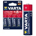 Varta Longlife Max Power AA Akku 4706110404 - 1.5V - 1x4