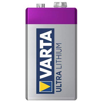 Varta Ultra Lithium 9V Akku 06122301401