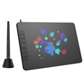 Veikk VK640 Tablet / Zeichenblock mit Stylus-Stift - Schwarz