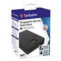 Verbatim Fingerprint Secure Tragbarer Festplatte - 2TB