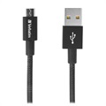 Verbatim Sync & Charge MicroUSB Kabel - 0.3m - Schwarz