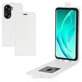 Honor 60 Pro Flip Hülle mit Kartensteckplatz - Weiß