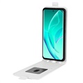 Honor 60 Pro Flip Hülle mit Kartensteckplatz - Weiß