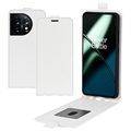 OnePlus 11 Vertikale Flip Case mit Kartensteckplatz