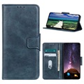 Vintage Series Samsung Galaxy A22 5G, Galaxy F42 5G Wallet Hülle - Blau