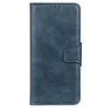 Vintage Series Samsung Galaxy A22 5G, Galaxy F42 5G Wallet Hülle - Blau