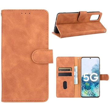 Samsung Galaxy S20 FE/S20 FE 5G Vintage Serie Wallet Hülle - Braun