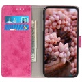 Vintage Series OnePlus Nord CE 5G Wallet Hülle - Hot Pink