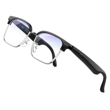 W100D AI Bluetooth Smart Audiobrille mit Echtzeit-Übersetzung - Anti-Blue Light
