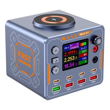 WLX-F1 Kabellose Schnell-Ladestation mit 8 Anschlüssen - 140W