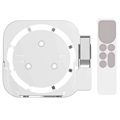 Wandmontierter STB-Ständer - Apple TV 6/5/4/3/2 - Weiß