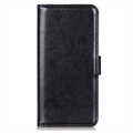 Nokia G42 Wallet Schutzhülle mit Magnetverschluss - Schwarz