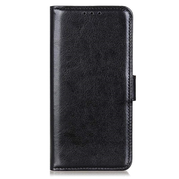 Nokia XR21 Wallet Schutzhülle mit Magnetverschluss - Schwarz