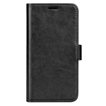 Samsung Galaxy A34 5G Wallet Schutzhülle mit Magnetverschluss - Schwarz