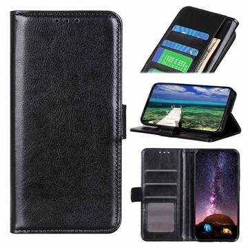 Xiaomi 11T/11T Pro Wallet Schutzhülle mit Stand - Schwarz