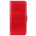 Xiaomi 11T/11T Pro Wallet Schutzhülle mit Stand - Rot