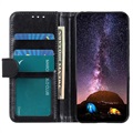 Google Pixel 6 Pro Wallet Schutzhülle mit Magnetverschluss - Schwarz
