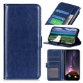 Google Pixel 6 Pro Wallet Schutzhülle mit Magnetverschluss - Blau