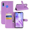 Huawei Nova 3 Wallet Hülle mit Stand-Funktion - Purpur