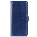 Nokia C200 Wallet Schutzhülle mit Magnetverschluss - Blau
