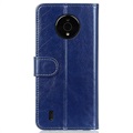 Nokia C200 Wallet Schutzhülle mit Magnetverschluss - Blau