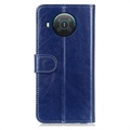 Nokia X10/X20 Wallet Schutzhülle mit Magnetverschluss - Blau