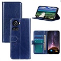 OnePlus Ace/10R Wallet Schutzhülle mit Magnetverschluss - Blau