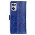 OnePlus Nord CE 2 5G Wallet Schutzhülle mit Magnetverschluss - Blau